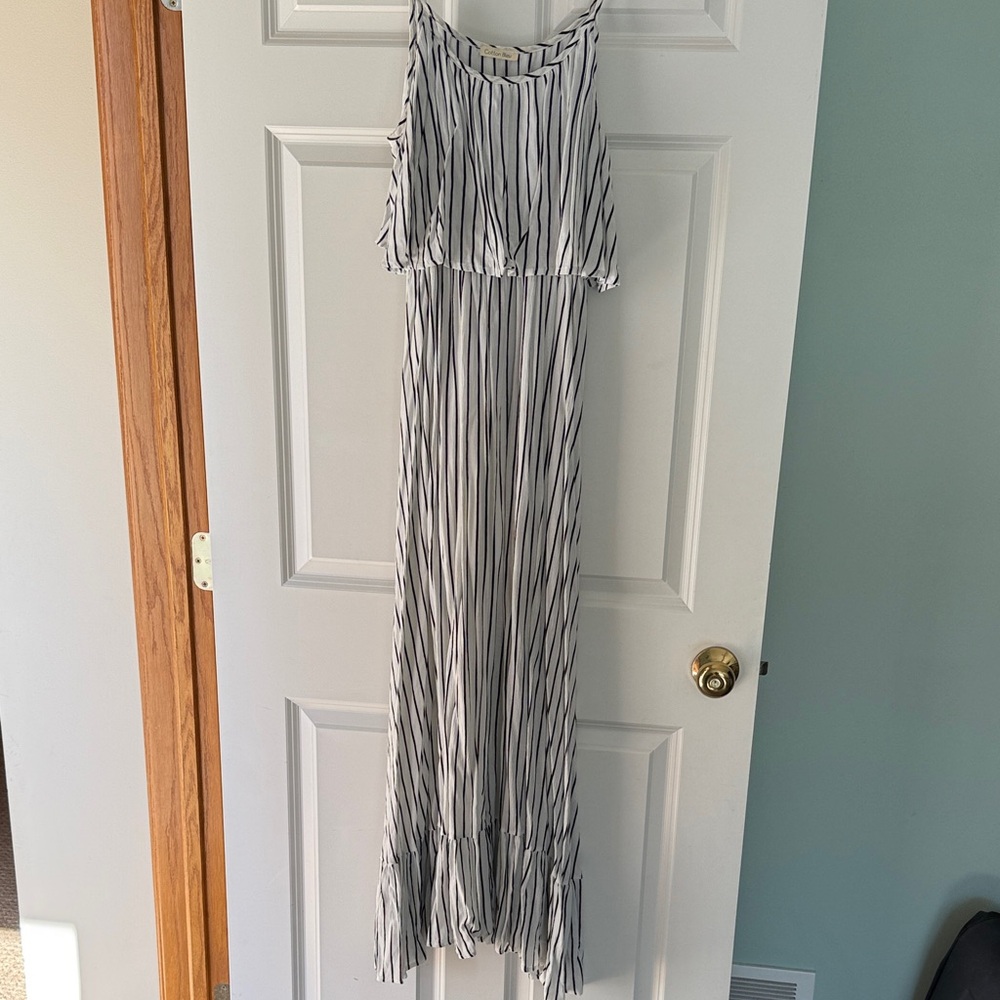 Striped Maxi Dress